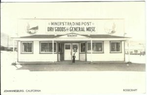 Miner's Trading Post Johannesburg California